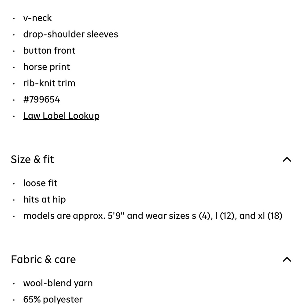 NWT SOLD OUT horse wool blend cardigan - Picture 6 of 11